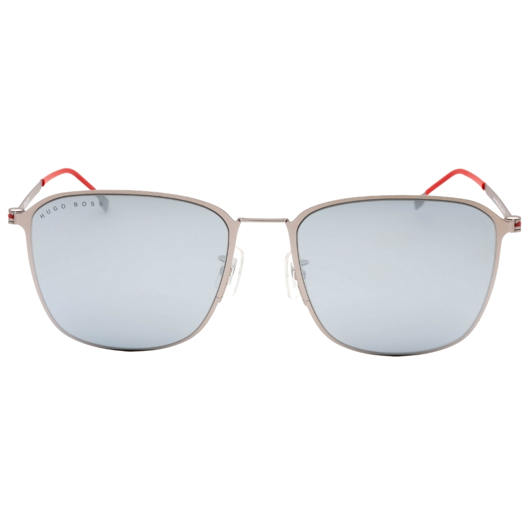 Hugo Boss Extra White ML Lens Matte Ruthenium Silver Sonnenbrille