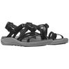 Sandale MERRELL "HARBOR BACKSTRAP", Gr. 37, schwarz, Leder, sportlich, Schuhe