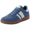 Sneaker PANTOFOLA D´ORO "BALLARE", Gr. 43, blau (blau, weiß), Leder, sportlich, Schuhe