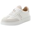 Sneaker PANTOFOLA D´ORO "ARGENTARIO", Gr. 43, sanftes weiß, beige, Leder, sportlich, Schuhe