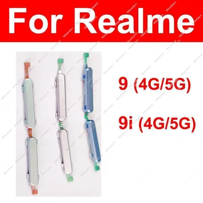 Volume Button For Realme 9 9i 4G 5G Switch Volume Up Down Key Side Volume Key Replacement Parts
