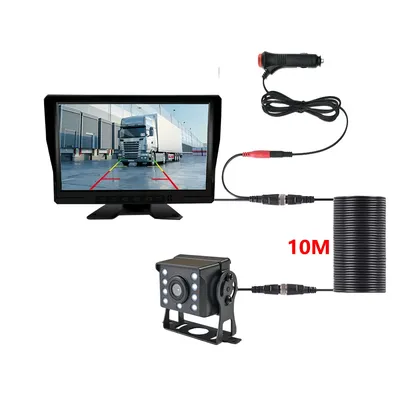 Car monitor 4.3-inch screen, used for rear view reversing camera TFT LCD to display high-definition