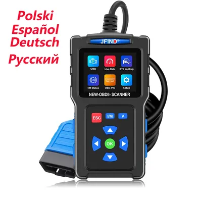 Car OBD2 Scanner Diagnostic Tool Code Reader JFIND JF700 Battery Voltage Tester OBD Voltage