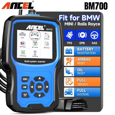 Fit for BMW Ancel BM700 OBD2 Scanner Full System Diagnostic Scan Tool with All Reset Services