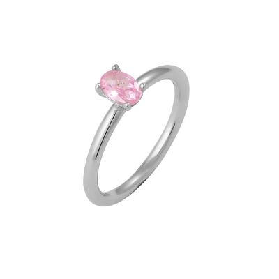 Elli - Zirkonia Oval 925 Sterling Silber Ringe 1 ct Damen Image