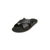 Sandale MARC O'POLO "aus edlem Rindleder", Herren, Gr. 41, schwarz, Obermaterial: 100% Leder (Rind), unifarben, Schuhe