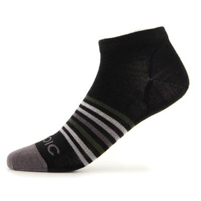 Stoic - Merino Everyday No Show Socks - Multifunktionssocken 45-47 | EU 45-47 schwarz