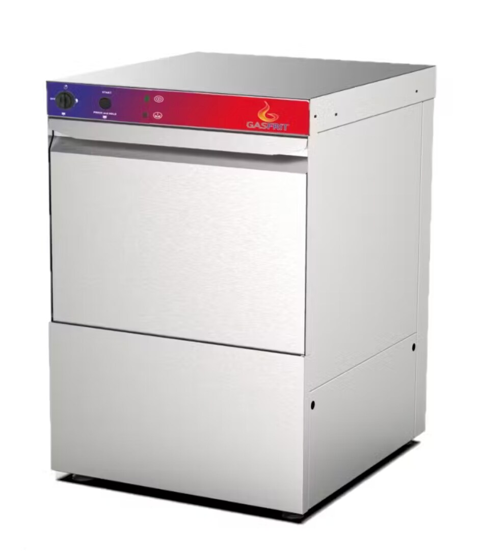 Gasfrit - Professioneller industrieller ultraschneller Gläserspülkorb 40 x 40 mit 3 Pumpe Image