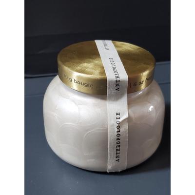 Anthropologie Accents | Anthropologie Capri Blue Volcano Candle 6 Oz Cream Decorative Jar New Sealed | Color: Cream | Size: Os