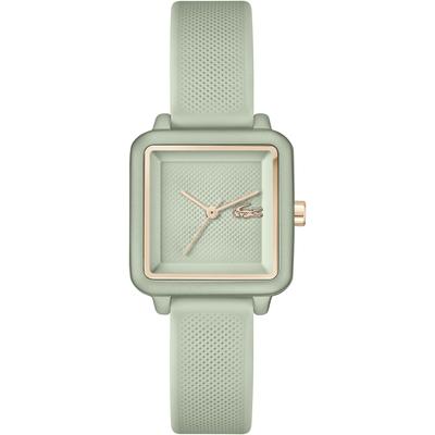 Quarzuhr LACOSTE "LACOSTE.12.12 FLOW", grün, Armbanduhren, Damen, Armbanduhr, Damenuhr, analog, Silikonarmband Image