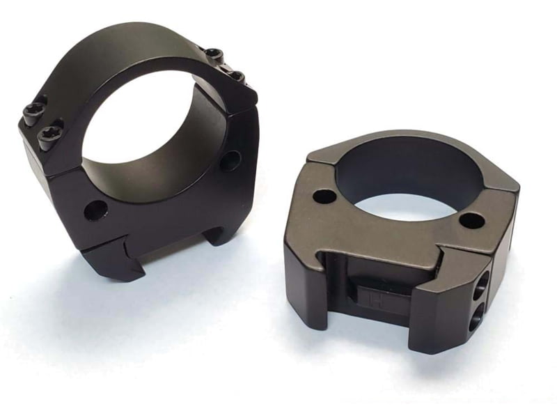 Talley Modern Sporting Scope Ring Set LA/SA 30mm Low Smoked Bronze TMS30LSB