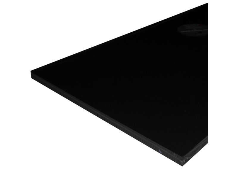 TACO Marine Lumber - 12" x 27" x 1/2" - Black Starboard P10-5012BLK27-1C