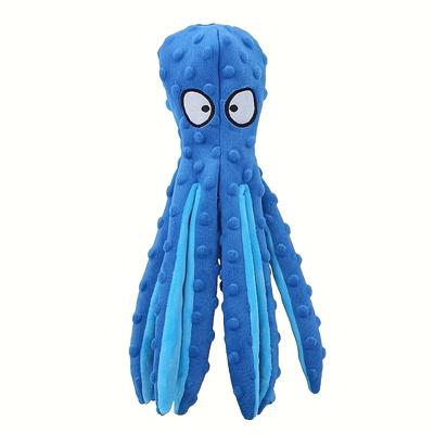 TEMU Cartoon Pattern Plush Dog Toy, Interactive And Rustling Pet Toy For Medium Breed Dogs, Without Battery Image