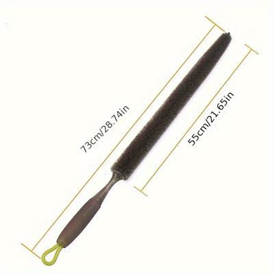TEMU Cochebar Pvc Long Handle Car Wash Brush, Multi-functional Engine Cleaning Brush, Flexible Engine Grease Brush, Wheel Brush, Pipe Cleaning Brush, Automotive Cleaning Tools Image