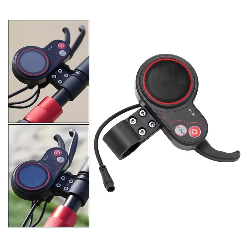 Für Null 8 9 10 8X 10X E-scooter 6PIN Display Teile Elektrische Roller Controller Display Daumen-drossel QS-S4 LCD Display Kit Image