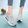 Sommer High on Plattform Damen Mesh Atmungsaktive Schuhe Casual Sport Vulkanisierte Schuh Koreanische 2025, Neue Original 39 Damen Schuhe
