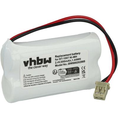 Vhbw - Akku kompatibel mit Memorex MPH-6925 schnurlos Festnetz Telefon (600mAh, 2,4V, NiMH) Image