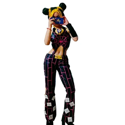 2025 Cosplay Jolyne Cujoh Kujo Kostüm Top + Hose Image