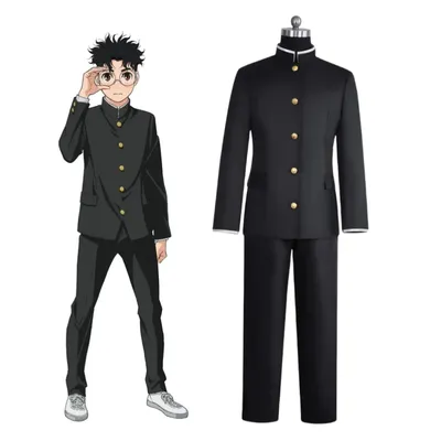 Anime DAN DA DAN Takakura Ken Cosplay Kostüme Herren Halloween Uniform Japanische JK Student Image