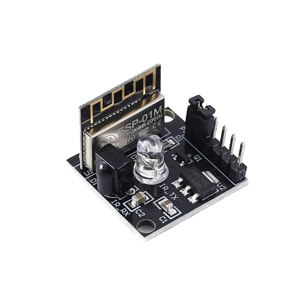Esp8285 ir infrarot empfänger sender ESP-01M wifi drahtlose fernbedienung schalter modul entwicklung board modul Image