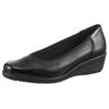 Keilpumps ARA "ZÜRICH", Damen, Gr. 9 (43), schwarz, Nappaleder, Lackleder, unifarben, klassisch, Schuhe, Business Schuh, Pumps, Festtagsschuh mit Keilabsatz, H-Weite