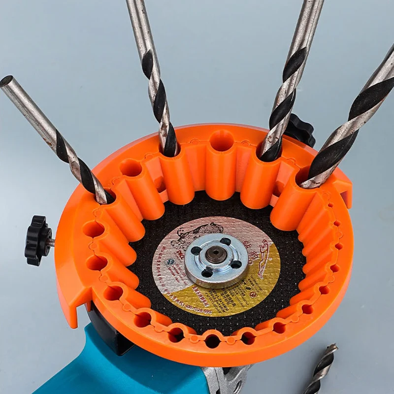 Affilatrice per trapano multiuso Affilatrice per punte da trapano per smerigliatrice angolare da 118 gradi Strumento per molatura di punte da trapano per punte da trapano da 2 a 13 mm