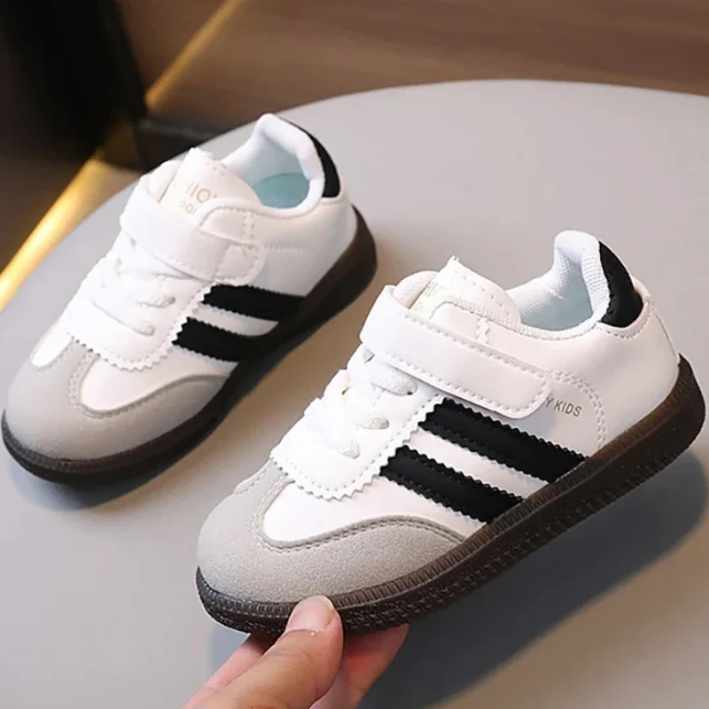 2025 printemps enfants pieds nus chaussures enfants marche appartements garçons filles mode baskets à semelles souples enfant en bas âge petits enfants chaussures de Tennis
