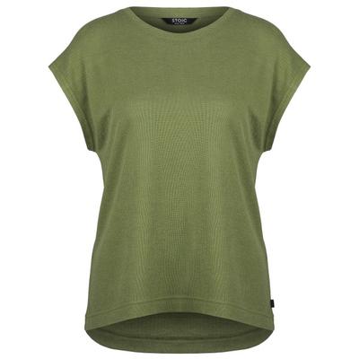 Stoic - Women's WoolHemp VarbergSt. Pique Top - Top Gr M oliv Image
