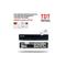 ME - Pack Décodeur Récepteur Satellite oBox hd Télévision Portugaise Par sat + 6 Chaines, hd, Sans