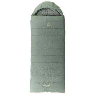 Nordisk - Frigg ±0° Blanket Sleeping Bag - Kunstfaserschlafsack Gr XL - bis 205 cm Zip: Complete Grün