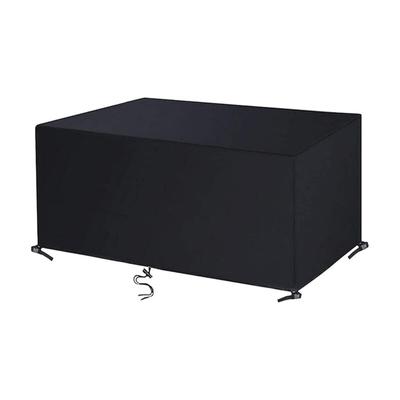 Gartenmöbel-Abdeckung, 150 x 90 x 75 cm, Schwarz, 420D Oxford, rechteckig, Gartentisch-Abdeckung, Image
