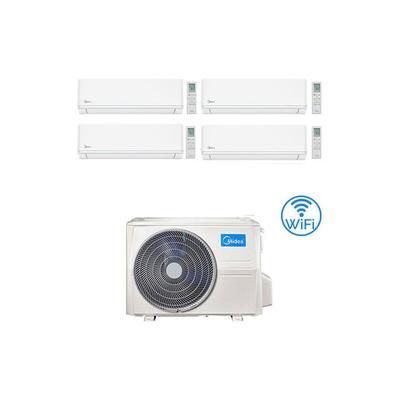 Midea Evolution WiFi R32 Quadri Split-Klimaanlage 9000 + 9000 + 9000 + 12000 BTU mit Image