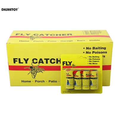 Wholesales Strong Fruit Fly Traps Bugs Strong Glue Fly Traps Paper Ribbon Sticky Board pest control insect killer for kill pest