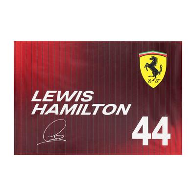 Scuderia Ferrari Lewis Hamilton Flagge 60 x 90 Image