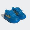 Klettschuh ADIDAS SPORTSWEAR "ADIDAS X DISNEY BREAKNET 2.0 KIDS", Gr. 26, bright blau, gold metallic, bold gold, Synthetik, sportlich, Schuhe, für Kinder