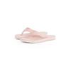 Zehentrenner TOMMY HILFIGER "HILFIGER WEBBING BEACH SANDAL", Damen, Gr. 39, rosa (rose), Textil, casual, Schuhe, Sommerschuh, Flats, Bequemschuh, Dianette mit zweifarbiger Sohle