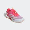 Tennisschuh ADIDAS PERFORMANCE "ADIZERO UBERSONIC 5", Gr. 39, lucid pink, zero metallic, lucid rot, Textil, Synthetik, sportlich, Schuhe