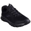 Slip-On Sneaker SKECHERS "GLIDE-STEP", Herren, Gr. 48,5, schwarz (schwarz, schwarz), Textil, sportlich, Schuhe, Trekkingschuh, Freizeitschuh, Sneaker zum Schlupfen