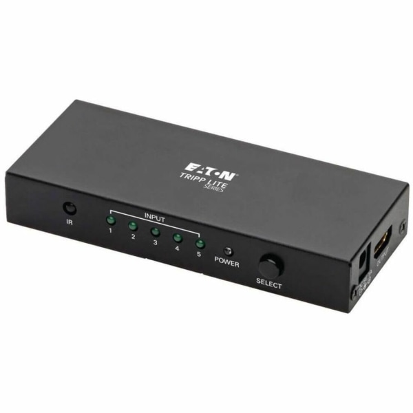Tripp Lite By Eaton 5-Port Hdmi Switch With Remote Control - 4K X 2K 60 Hz (Hdmi F/5Xf), 3D, Hdmi 2.0, Hdcp 2.2, Edid - Video/audio Switch - 5 X Hdmi - Desktop