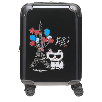 Karl Lagerfeld Up In Paris 21In Expandable Spinner Hard Case