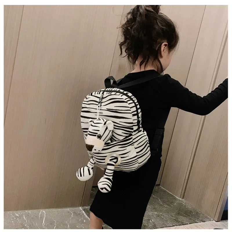 Kinder rucksack Kleinkind Taschen niedlichen Stofftier Spielzeug kleinen Rucksack Kleinkind Rucksack für Mädchen & Jungen Kinder Vorschule Bücher tasche Image