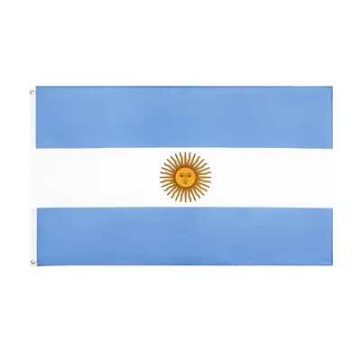 90x150 cm Arg Ar Argentinien Flagge zur Dekoration Image