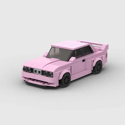 MOC bmws M3 E30 M4 Racers Fahrzeug Technik Supercar Stadt Geschwindigkeit Champions Racing Sport Image