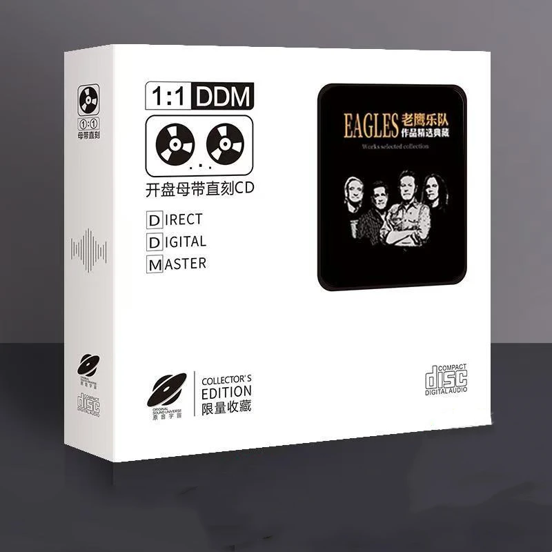 Rock adler don henley musik cd größte hits album hotel california 2 stücke musik aufzeichnung cosplay walkman auto soundtracks box geschenke Image