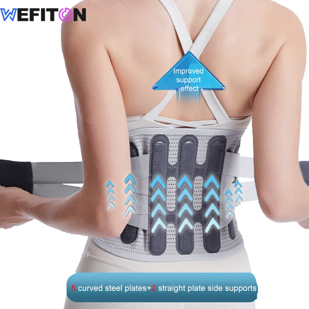1 Stück Stützgürtel für die Intant-Schmerzlinderung von Ischias – verstellbare Unterstützung zum Biegen und Sitzen schwerer Heben Image