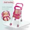 Spielzeug Baby puppe Kinderwagen für Kinder spielen Simulation Spielzeug Wagen Nachahmung Baby