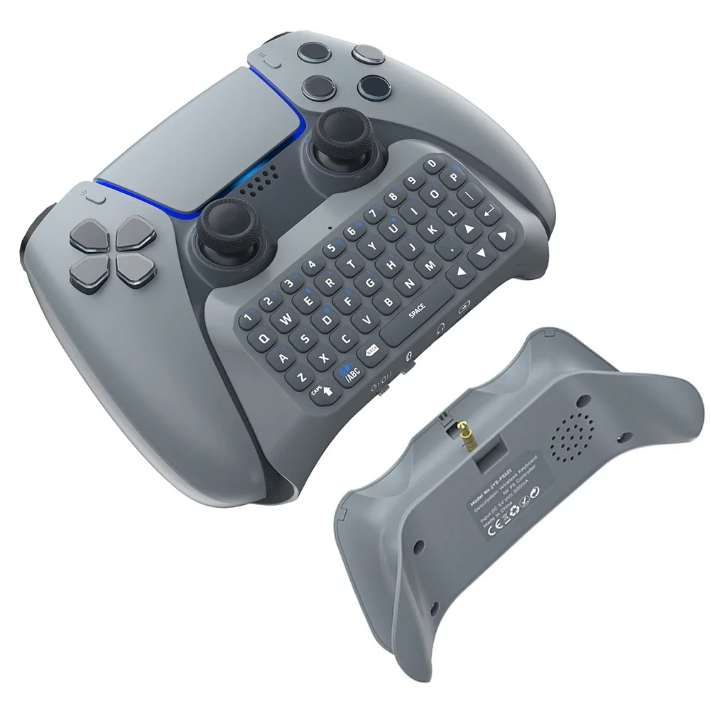 Drahtlose Tastatur Controller Bluetooth 3,0 Gebaut-In Lautsprecher Wireless Gaming Tastatur Griff für PS5 Gamepad Controller Image