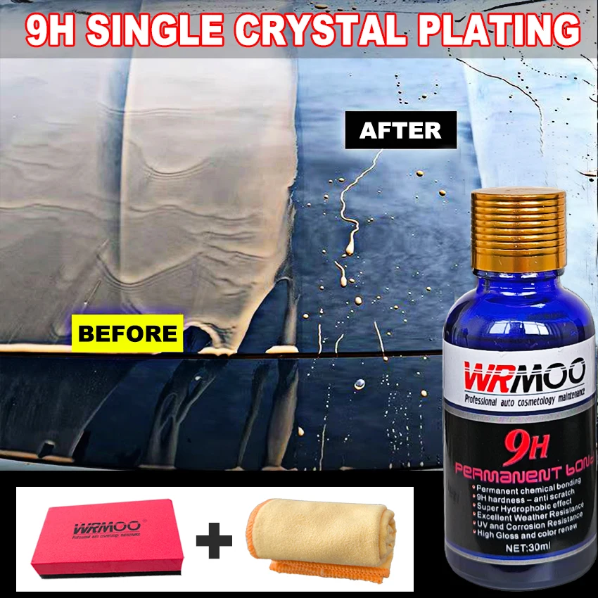 Fortschrittliche Graphen-Keramikbeschichtung für Fahrzeuge – 9H, hoher Glanz, langlebiger Schutz, automatisches Detaillierungsset (30 ml) Image
