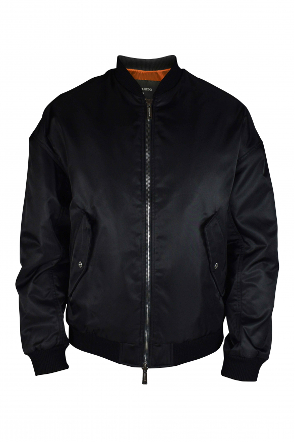 Dsquared2 Bomberjacke Schwarz EU46