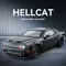 1:24 Dodge Challenger SRT Hellcat Redeye Super Muscle Car Legierung Metall Diecast Auto Modell Sammeln Hobby Dekorative Geschenk Freund